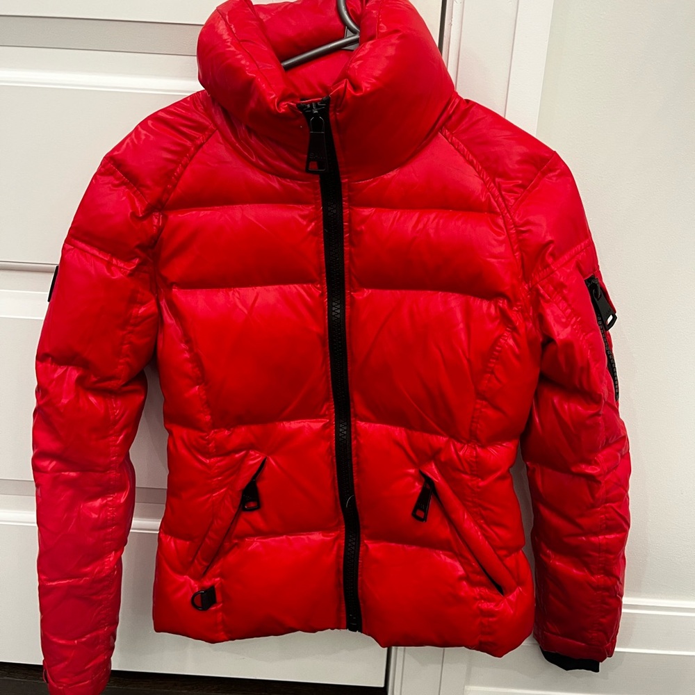 SAM. Red Puffer Jacket
